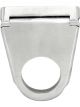 Flaming River Steering Column Mount Aluminium Satin 2 in. Diameter 6.5 i