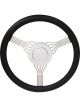 Flaming River Steering Wheel Banjo Steering Wheel Black Horn Include