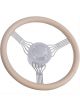 Flaming River Steering Wheel Banjo Steering Wheel Light Tan Horn Inc