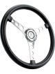 Flaming River Steering Wheel Vette 6 Bolt Laser Polished Aluminium 15i