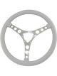 Flaming River Steering Wheel Vette 6 Bolt Laser Polished Aluminium 15i