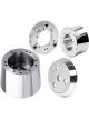 Flaming River Wheel Adapter Vette in. Bellin. Stainless Vette bolt pat