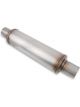 Flowmaster Muffler 2.25 Centre In/Centre Out 4 x 14 in. Round Case St