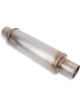 Flowmaster Muffler 2.50 Centre In/Centre Out 4 x 14 in. Round Case St