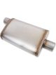 Flowmaster Muffler 2.50 Centre In/Offset Out 4 x 9 in. Oval Case Stra