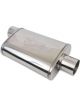 Flowmaster Muffler 3.00 Centre In/Offset Out 4 x 9 in. Round Case Str