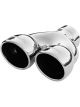 Flowmaster Exhaust Tail Pipe Tip Stainless Steel Dual 3 in. Tip Outlet R