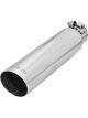 Flowmaster Exhaust Tip Single Round Clamp-on Stainless Polished 2.25 in.