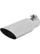 Flowmaster Exhaust Tip Single Round Clamp-on Stainless Polished 2.5 in.