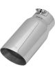 Flowmaster Exhaust Tip Single Round Clamp-on Stainless Polished 4 in. In