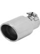 Flowmaster Exhaust Tip Single Oval Clamp-on Stainless Polished 2.25 in.
