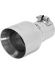 Flowmaster Exhaust Tip Single Round Clamp-on Stainless Polished 2.5 in.
