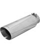 Flowmaster Exhaust Tip Single Round Clamp-on Stainless Polished 3 in. In