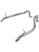 Flowmaster Exhaust Tailpipes Steel Aluminized 2.5 in. Diameter Ford 5.0L