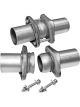 Flowmaster Header Collector Ball Flange 3.5 in. Collector 3 in. Pipe Ste