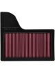 Flowmaster Air Filter Element Delta Force Panel Cotton Gauze Red Ford