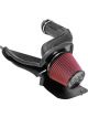 Flowmaster Air Intake Delta Force Cold Air Red Filter Black Polyethylen
