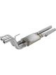 Flowmaster Mufflers FlowFX Oval Case Stainless Steel Natural Dual 3.00