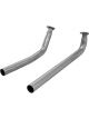 Flowmaster Intermediate Pipes Exhaust Stainless Steel Natural 2.50 in. O