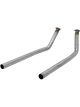 Flowmaster Intermediate Pipes Exhaust Stainless Steel Natural 2.50 in. O