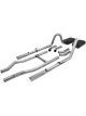 Flowmaster Exhaust System Force II Header-Back Stainless Steel Natural