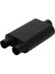 Flowmaster Muffler Super 44 Series Oval Dual 2.50 in. Inlet One 3.00 i