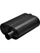 Flowmaster Muffler Super 40 Series Oval Stainless Offset 2.5 in. Inlet/