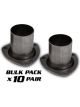Flowtech Header Reducers 3-Bolt Flange 3 in. Inlet 2.5 in. Outlet Ste