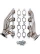 Flowtech Headers Shorty Stainless Steel Polished Chevy GMC Pair