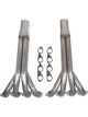 Flowtech Headers Upsweep 4x4 Stainless Steel Natural 2 1/4 in. Primar