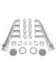Flowtech Headers Lakester Steel Silver Ceramic Coated Round Port St