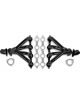 Flowtech Headers Block Hugger Steel 2.5 in. Collector Round Port Stre