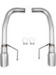 Flowtech Exhaust System Axle-Back 2.250 in. Stainless Steel Ford 2.3