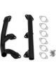 Flowtech Headers Block Hugger Steel Paint Round Port Street Rod Ford