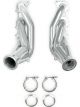 Flowtech Headers Forward Facing Turbo V-Band Flanges Steel Silver Cer