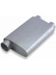 Flowtech Muffler Afterburner 3 in. Inlet/Dual 2 1/2 in. Outlet Alumin
