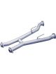 Flowtech Crossover Pipe H-Pipe Steel Aluminized Fits Full-Length Head