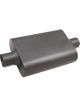 Flowtech Muffler Raptor Chambered 2.250 in. Inlet/Outlet Aluminized