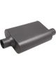 Flowtech Muffler Raptor Chambered 2.250 in. Inlet/Outlet Aluminized