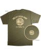 Holley T-Shirt Hanes Beefy Short Sleeve Cotton Military Green Holl