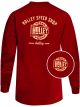 Holley T-Shirt Hanes Beefy Long Sleeve Cotton Red Holley Speed Sho