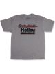 Holley T-Shirt Short Sleeve Gray Holley Original Vintage Men's XL