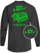 Holley T-Shirt Long Sleeve Gray Holley LS Fest Block Party Men's L