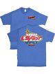 Holley T-Shirt Short Sleeve LS Fest Cotton Blue Youth 4T