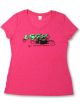 Holley T-Shirt Short Sleeve LS Fest V-Neck Cotton Ladies' XL Cotto