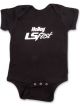 Holley Onesie Baby Bodysuit LS Fest Black 6-12 Months