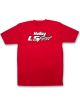 Holley T-Shirt Short Sleeve LS Fest V-Neck Cotton Ladies' Medium B