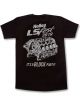 Holley T-Shirt Short Sleeve LS Fest Black Men's Small
