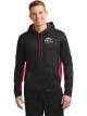 Holley Hoodie Pullover LS Fest Cotton Men's 2XL Gray/Red