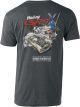 Holley T-Shirt LS Burnout Heather Graphite Men's Small
